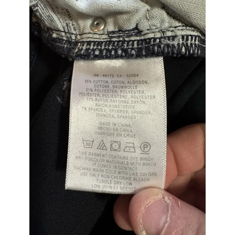 Anthropologie Pilcro And The Letterpress Women Size 30 Serif Jeans Skinny City - Picture 10 of 13